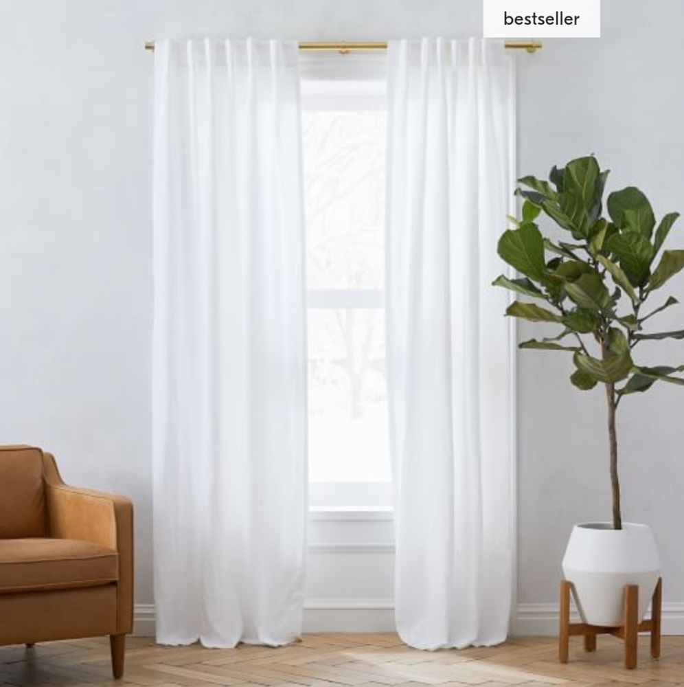West Elm Blackout Curtain